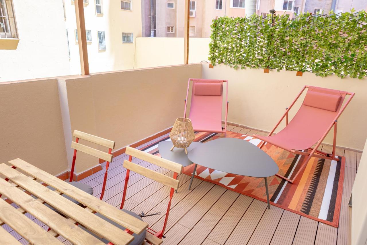 Teatro Suites Malaga Playa Dış mekan fotoğraf
