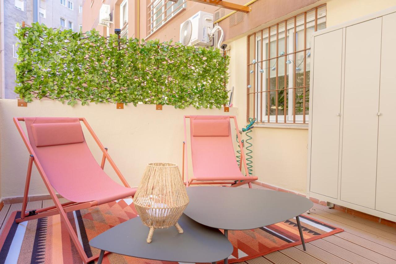 Teatro Suites Malaga Playa Dış mekan fotoğraf