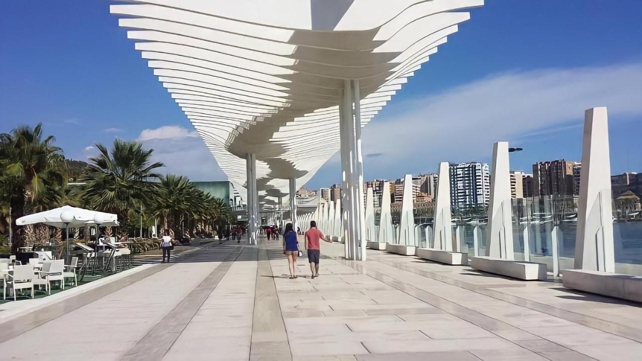 Teatro Suites Malaga Playa Dış mekan fotoğraf