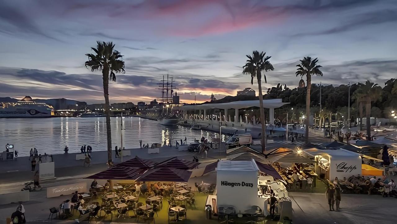 Teatro Suites Malaga Playa Dış mekan fotoğraf
